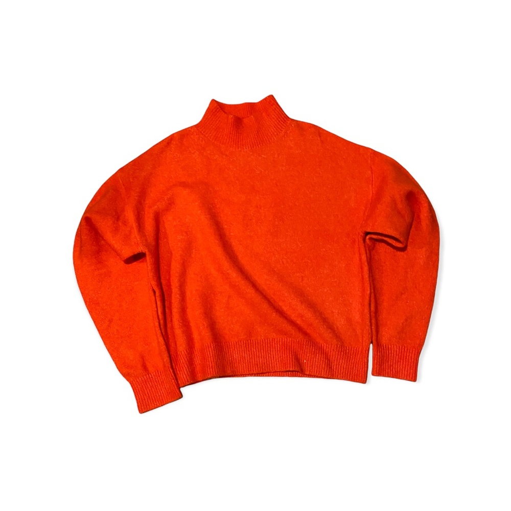 H&M turtleneck BRIGHT RED